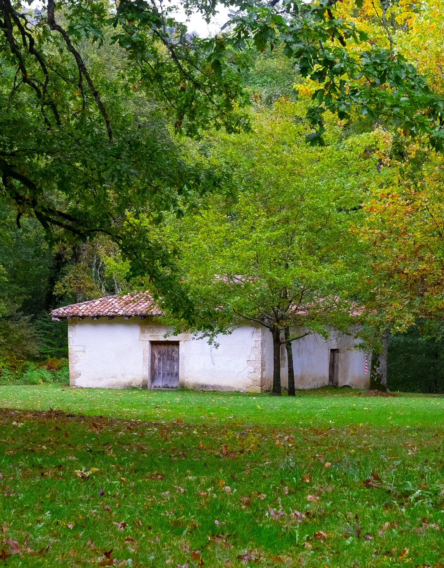 Cabaña en bosque de Urbasa en Navarra
